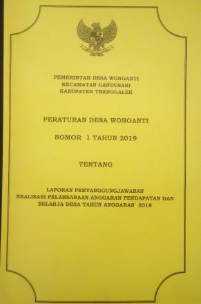 LAPORAN PERTANGGUNGJAWABAN 2018